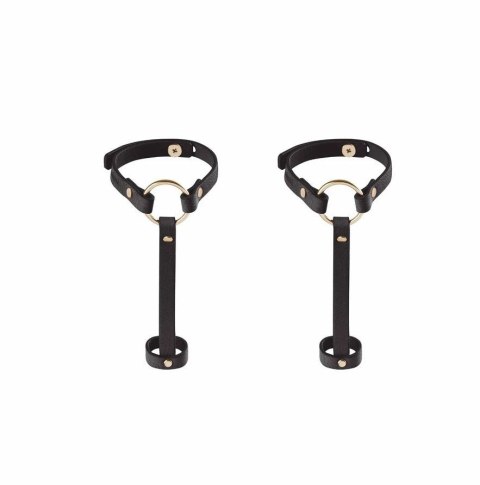 Ozdobne paski na dłonie Bijoux Indiscrets Maze Simple Hand Piece Black Ozdobne paski na dłonie Bijoux Indiscrets Maze Simple Hand Piece Black