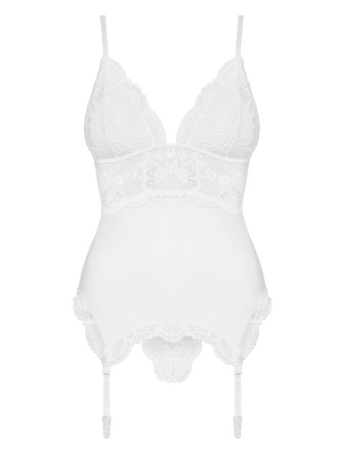 810-COR gorset biały L/XL