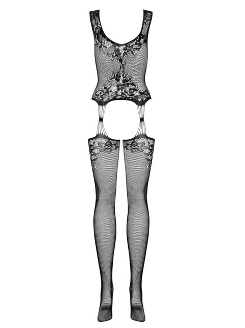 F221 bodystocking czarny XL/XXL F221 bodystocking czarny XL/XXL