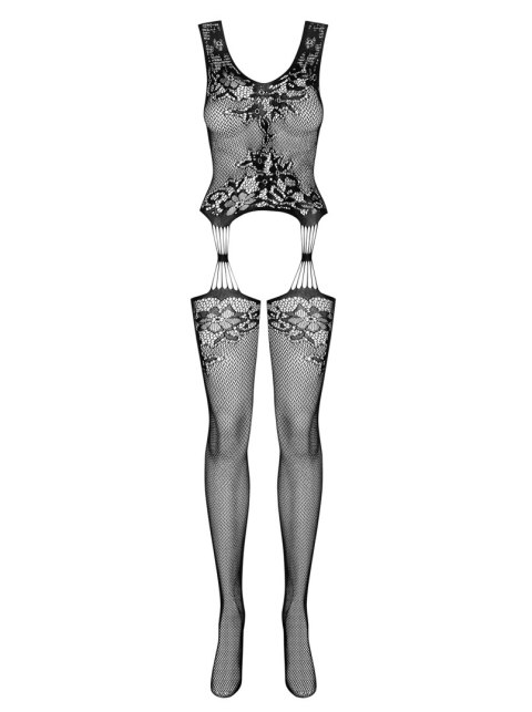F221 bodystocking czarny S/M/L F221 bodystocking czarny S/M/L