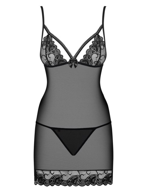 Obsessive koszulka nocna ze stringami Wonderia L/XL