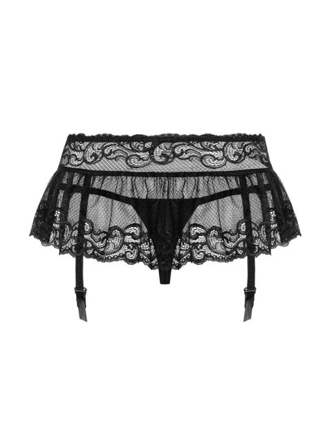 830-GAR-1 pas do pończoch czarny S/M