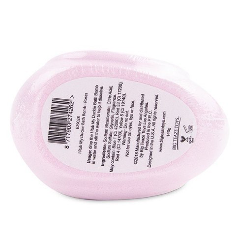 I Rub My Duckie Bath Bomb Rose I Rub My Duckie Bath Bomb Rose