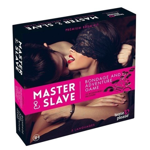 Master & Slave Bondage Game Magenta Master & Slave Bondage Game Magenta