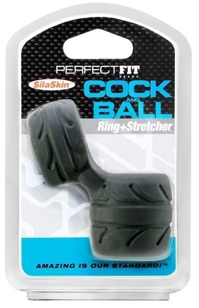 Perfect Fit SilaSkin Cock & Ball Black Perfect Fit SilaSkin Cock & Ball Black