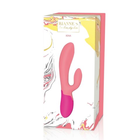 Rianne S ESSENTIALS Xena wibrator króliczek koralowo-różowy Rianne S ESSENTIALS Xena wibrator króliczek koralowo-różowy