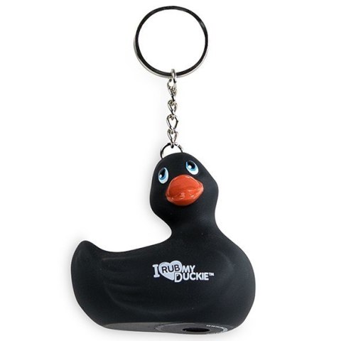 I Rub My Duckie Keychain Black I Rub My Duckie Keychain Black
