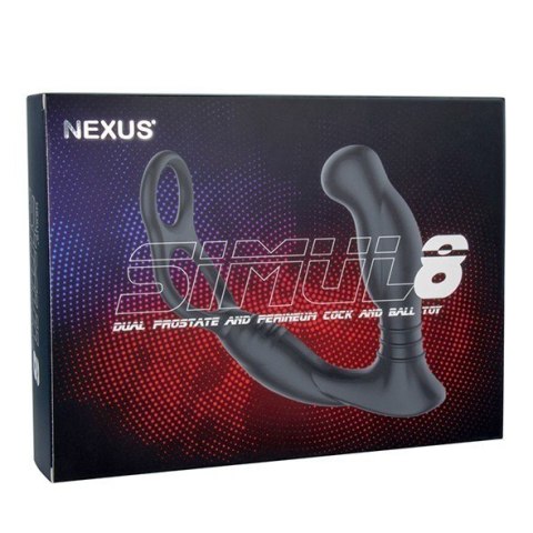 Nexus Simul8 Vibrating Dual Motor Anal Cock and Ball Toy Nexus Simul8 Vibrating Dual Motor Anal Cock and Ball Toy