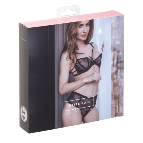Petitenoir Set out of balconette bra and lace brief S Petitenoir Set out of balconette bra and lace brief S