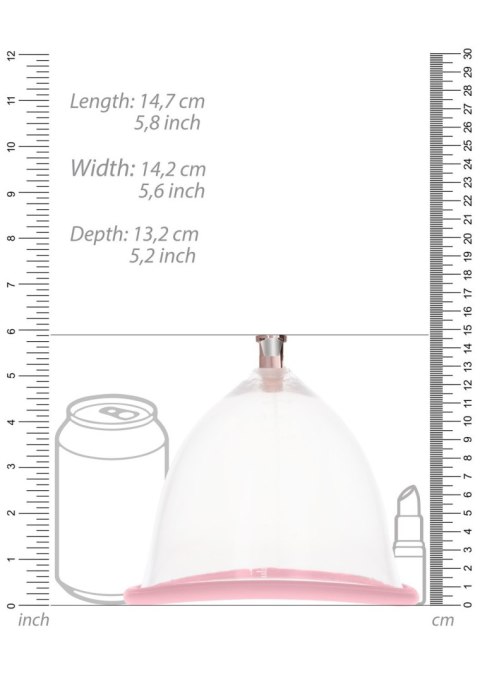 Shots Pumped Breast Pump Set Large Rose Gold