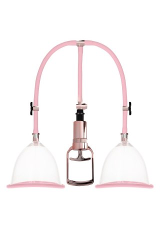 Shots Pumped Breast Pump Set Medium Rose Gold