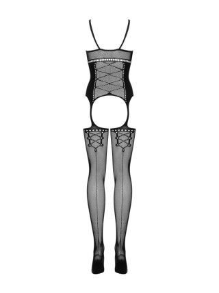 Obsessive Bodystocking G314 czarny S/M/L