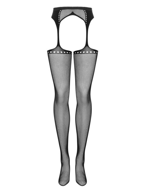 Obsessive Garter stockings S314 czarne S/M/L