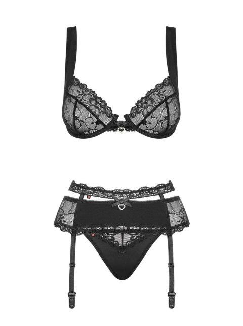 Obsessive komplet bielizny Heartina S/M