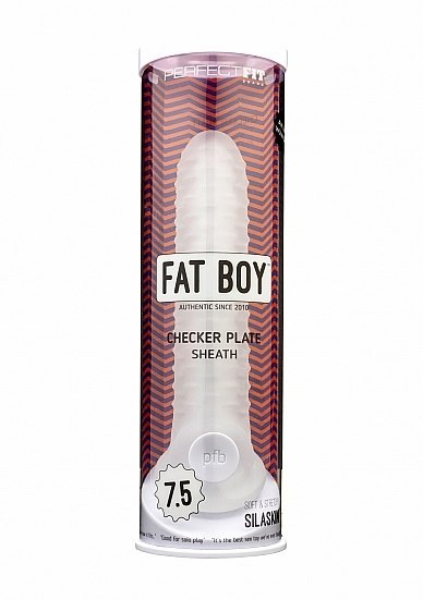 Perfect Fit Fat Boy Checker Box Sheath Clear 7,5"