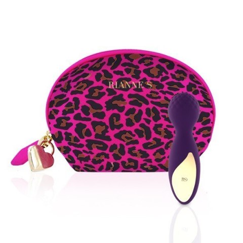 Rianne S Essentials Lovely Leopard Mini wibrator fioletowy Rianne S Essentials Lovely Leopard Mini wibrator fioletowy
