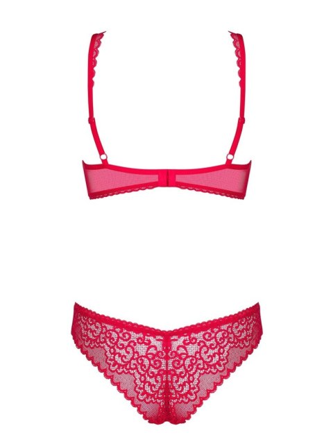 Rougebelle komplet 2-częściowy czerwony L/XL