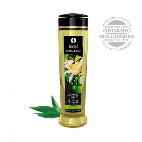 Shunga Natural Massage Oil Organica Green Tea 240ml Shunga Natural Massage Oil Organica Green Tea 240ml