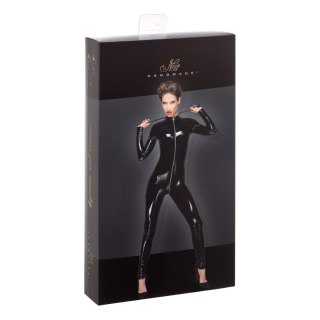 F188 PVC overall with long metal 3-way zipper L