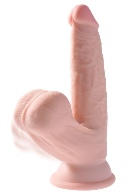 King Cock 3D Cock Swinging Balls 6 Inch King Cock 3D Cock Swinging Balls 6 Inch