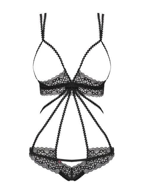 Obsessive Liferia body czarne L/XL Obsessive Liferia body czarne L/XL